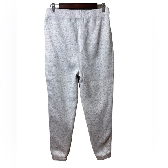 THREAD & Supply Light Heather Gray Fleece Joggers Medium Excellent Condition - Picture 2 of 8